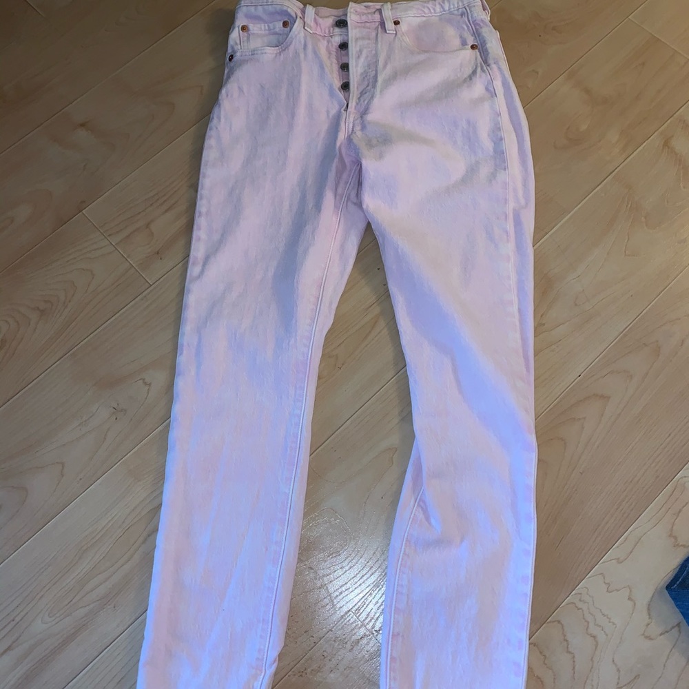 Levi 501s button fly pants